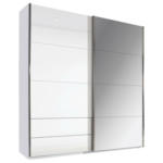 XXXLutz Langenrohr - Ihr Möbelhaus in Langenrohr Schwebetürenschrank Glasfront in Weiß