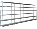 Hornbach Grundregal Anbauregal Steckregal Schulte Regalwelt verzinkt 2300 x 4000 x 500 mm 24 Böden Tragkraft 2040 kg