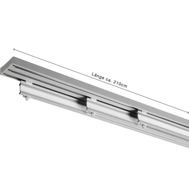 Flächenvorhangschiene 210 cm