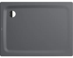 Extraflache Rechteck-Duschwanne Kaldewei Superplan Plus 120x90x4 cm grau cool glatt