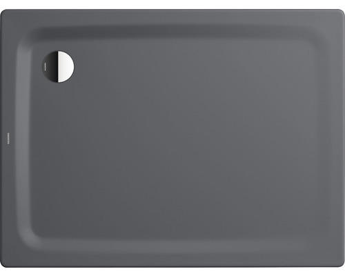 Extraflache Rechteck-Duschwanne Kaldewei Superplan Plus 120x90x4 cm grau cool glatt