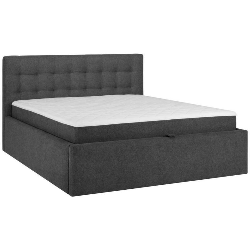 Boxspringbett 160/200 cm in Anthrazit