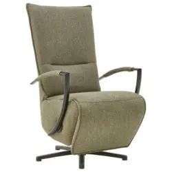 Relaxsessel in Textil Dunkelgrün