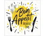 Hornbach Glasbild Bon Appetit 30x30 cm