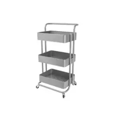 Servierwagen in Silberfarben