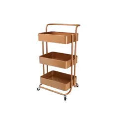 Servierwagen in Kupferfarben