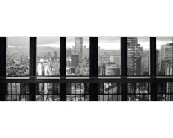 Glasbild View of Manhattan III 30x80 cm