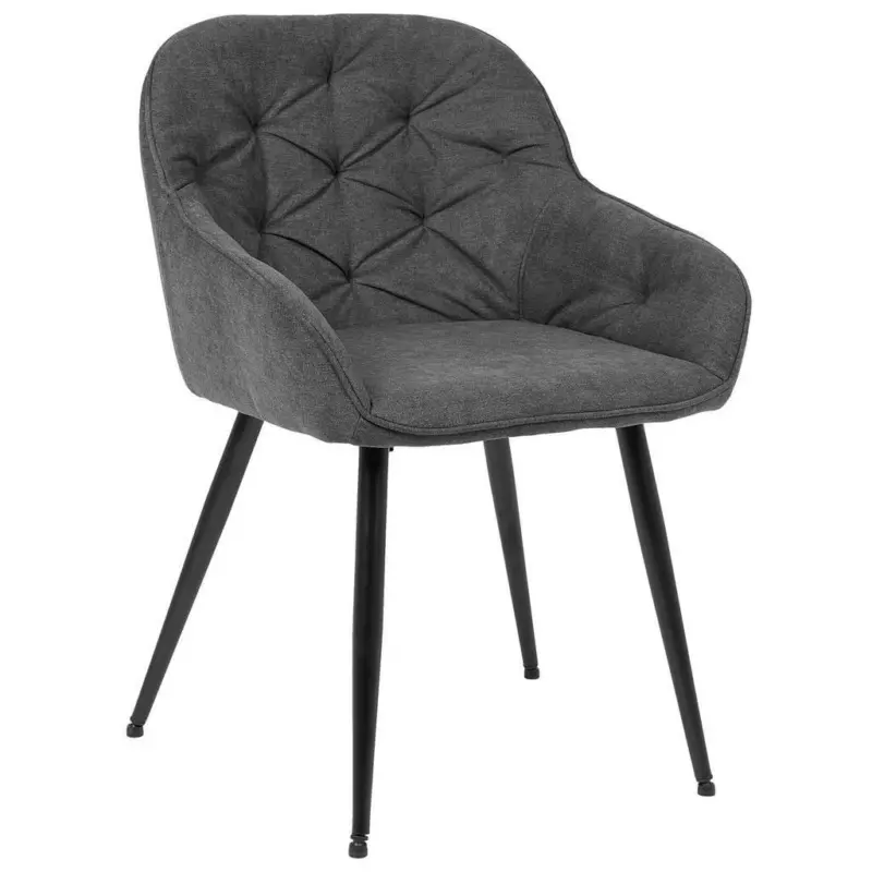 Armlehnstuhl in Eisen Webstoff