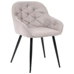 Armlehnstuhl in Eisen Webstoff