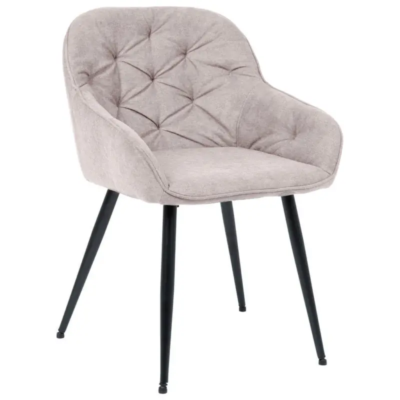 Armlehnstuhl in Eisen Webstoff