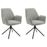 XXXLutz Lauterach - Ihr M&ouml;belhaus bei Bregenz Armlehnstuhl-Set 2 St&uuml;ck in Stahl Webstoff