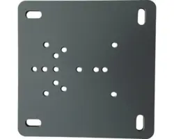 SOLUNA Universal Montageplatte 250x250 mm RAL 7016 anthrazitgrau für SOLUNA Markisen Comfort, Concept, Exclusiv ,Exquisit, Proof, Trend