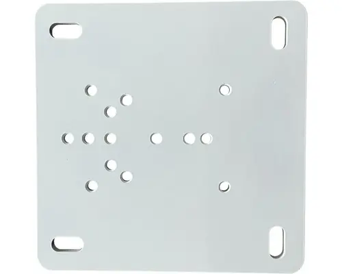 SOLUNA Universal Montageplatte 250x250 mm RAL 9010 reinweiß für SOLUNA Markisen Comfort, Concept, Exclusiv ,Exquisit, Proof, Trend