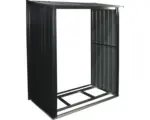 Hornbach Kaminholzunterstand 153 x 81 x 170 cm anthrazit