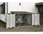 Hornbach Fahrradgarage für 4 Fahrräder 26“ 192 x 192 cm anthrazit