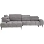 XXXLutz Lauterach - Ihr M&ouml;belhaus bei Bregenz Ecksofa in Webstoff Grau