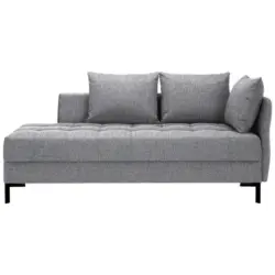 Liege in Webstoff Hellgrau