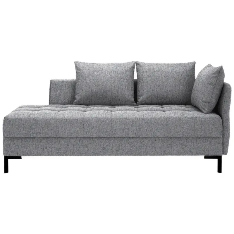 Liege in Webstoff Hellgrau