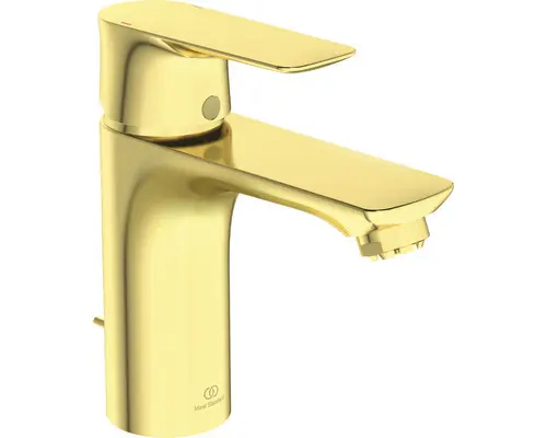 Waschtischarmatur Ideal Standard Connect Air mit hohem Auslauf A7022A2 brushed gold glänzend gebürstet