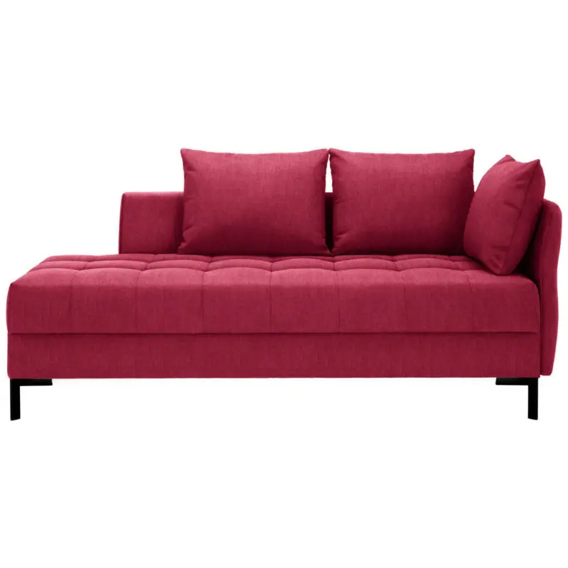 Liege in Webstoff Rot