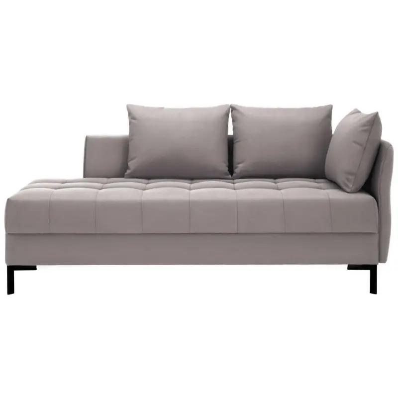 Liege in Flachgewebe Grau