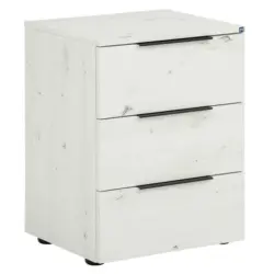 Nachtkästchen in Weiß