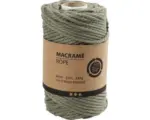Hornbach Makramee Garn 4 mm, grün, dreifädig