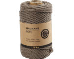 Hornbach Makramee Garn 4 mm, braun, dreifädig