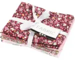 Hornbach Patchworkstoff rosa, 45x55 cm, 4 Stück/1 Bündel