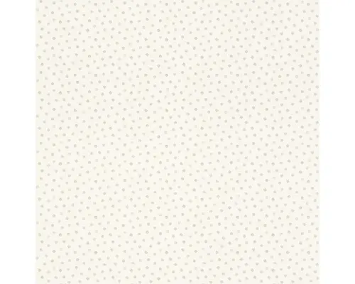 Vliestapete 253030 Bambino XIX Punkte grau weiß