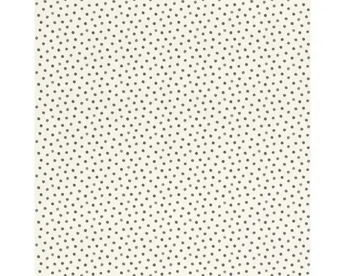 Vliestapete 253023 Bambino XIX Punkte schwarz weiß