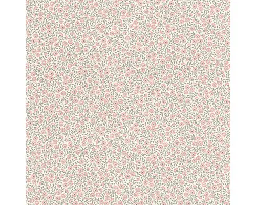 Vliestapete 253122 Bambino XIX Blümchen rosa