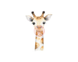 Fototapete Vlies 253306 Bambino XIX Giraffe beige 3-tlg. 150 x 280 cm