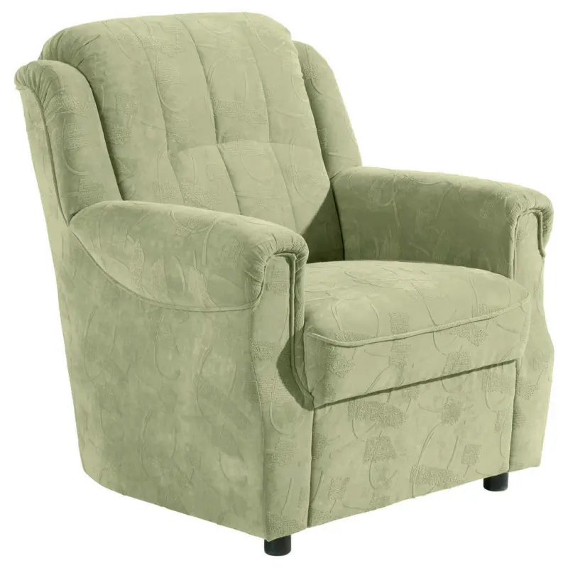 Sessel in Mikrofaser Grün