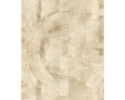 Vliestapete 554762 Composition Geometrisch beige creme