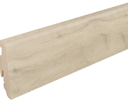 Sockelleiste FU060L foliert Vibrant oak19x58x2400 mm