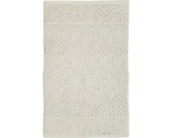 Fleckerlteppich Vida beige 60x90 cm