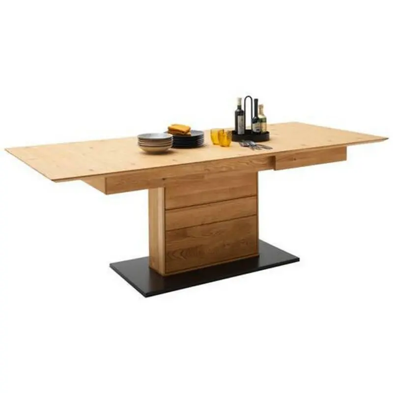 Esstisch in Holz, Holzwerkstoff 180-230/100/77 cm