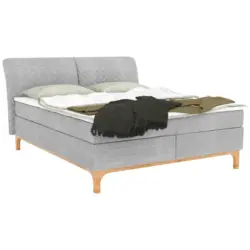 Boxspringbett 180/200 cm in Grau