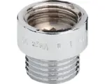 Hornbach Hahnverlängerung Viega 3/4" IG3/4" AG 3 cm Rotguss verchromt 3526