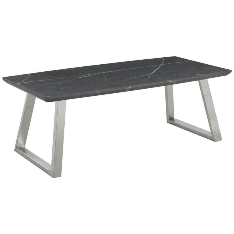 Couchtisch in Metall, Holzwerkstoff 120/60/44 cm