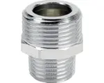 Hornbach Reduziernippel Viega IG3/4"x1/2" AG Rotguss verchromt 3247
