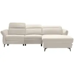 Ecksofa in Beige