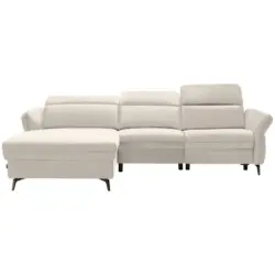 Ecksofa in Beige