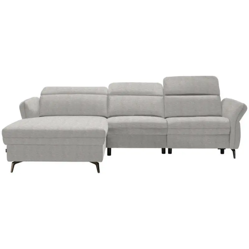 Ecksofa in Hellgrau