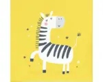 Hornbach Teppich Nela Zebra 100x100 cm