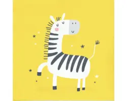 Teppich Nela Zebra 100x100 cm