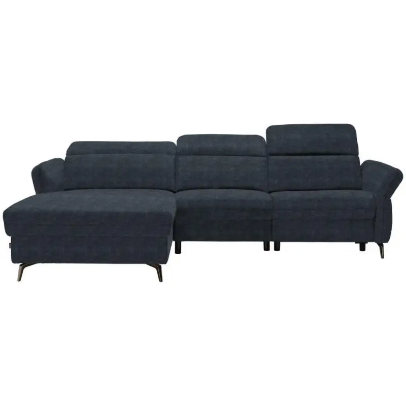 Ecksofa in Dunkelblau