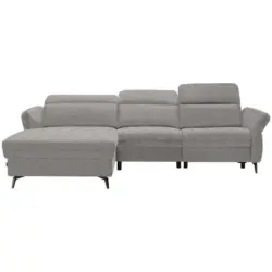 Ecksofa in Grau