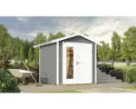 Hornbach Gartenhaus weka 224 A Gr. 1 inkl. Fußboden 205 x 209 cm grau